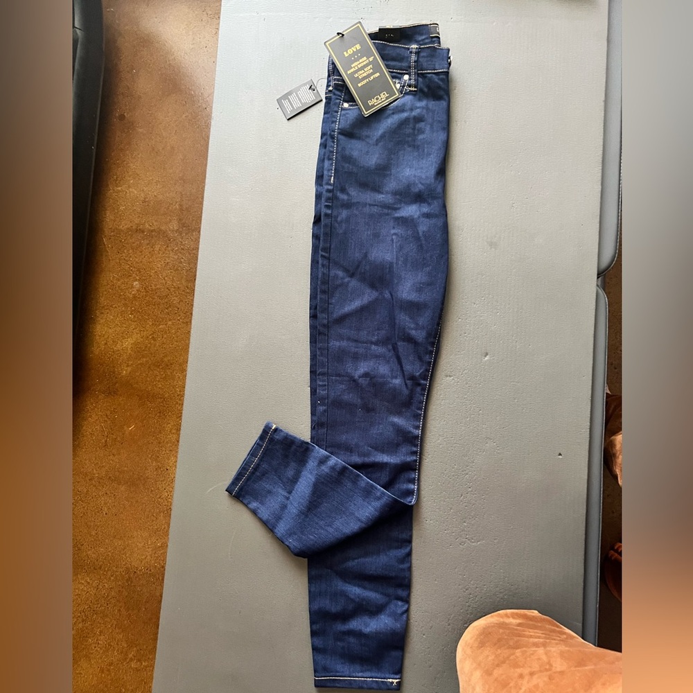 RACHEL Rachel Roy Navy Denim Pants